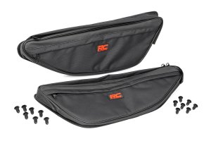 Honda Talon 1000X-4 Door Bags - Front - Rough Country - 2 Seater - '20-'22